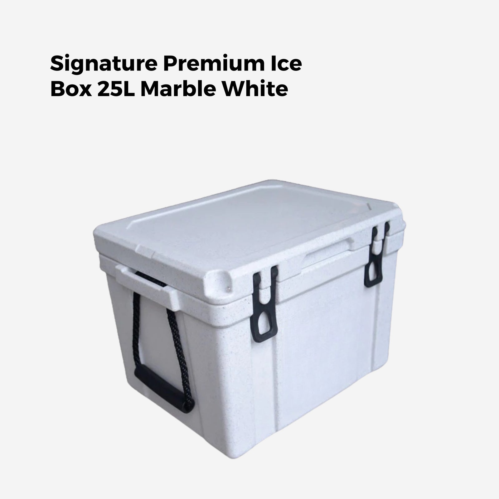 Signature Premium Ice Box 25L Marble White