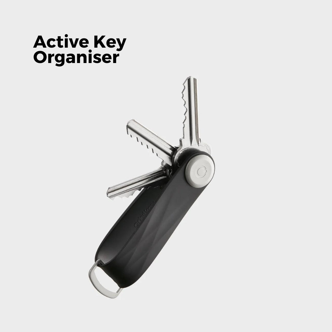 OrbitKey Active Key Organiser | Jet Black