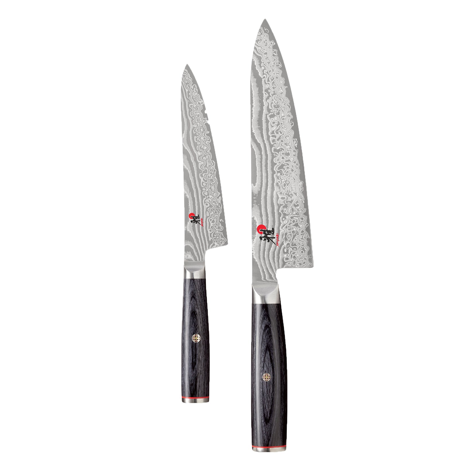 Miyabi Pakka Wood 2 Piece Knife Set (Gyotoh & Shotoh Utility)