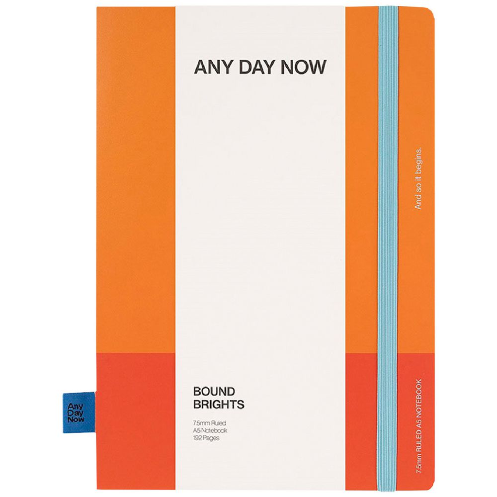 Any Day Now Bright Bound Notebook A5